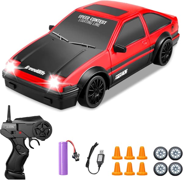2.4G Nopea Drifting RC Auto, 4Wd RC Lelu-A