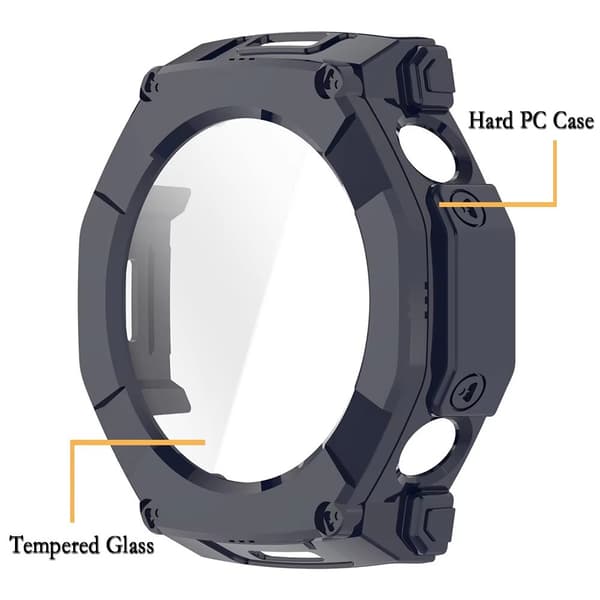 Beskyttelsesetui til Amazfit T-REX Ultra2 sort