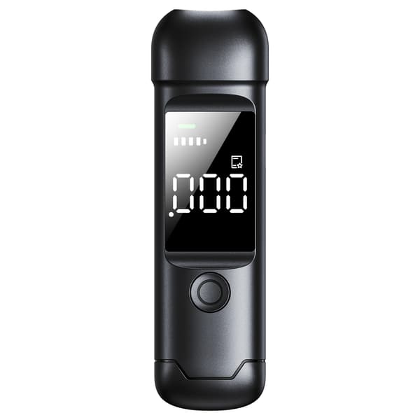 Alkomätare Högprecision LCD digital display (svart)