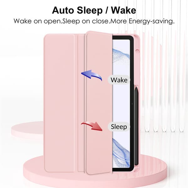 Etui til Samsung Galaxy TAB A9 Plus rosa