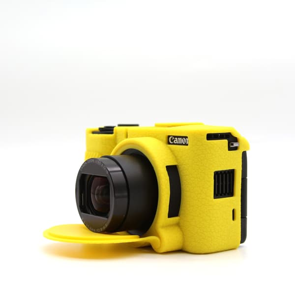 Etui til Canon PowerShot V1 Silikone kamera tilbehør (yellow)