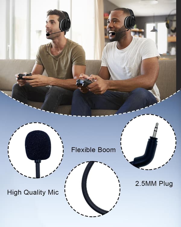 Erstatningsmikrofon til Turtle Beach Recon 500 - 2,5 mm jackstik