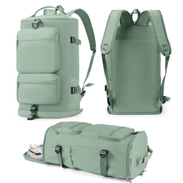 Vanntett Sports Gym Bag, med Skolompartment