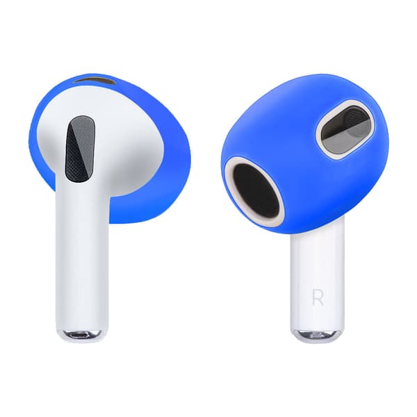 Öronproppar för AirPods3 Silikon 3 par (blå)