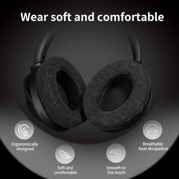 Ørepuder til Sony WH-1000XM4 (Mørkegrå)