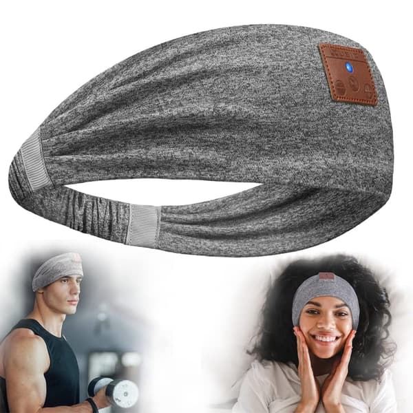Bluetooth-urheilukuulokkeet unimaski langaton Bluetooth 5.0 harmaa
