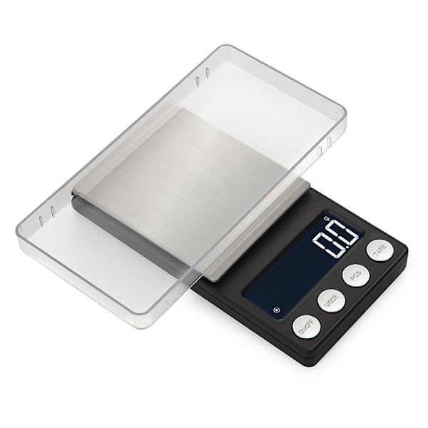 Mini Digital Fickvåg Hög Precision LCD Bakgrundsbelysning Smyckesvåg 1kg/0.1g