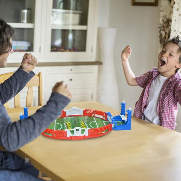 Pöytäjalkapallopeli, lasten lelu 6 pallolla