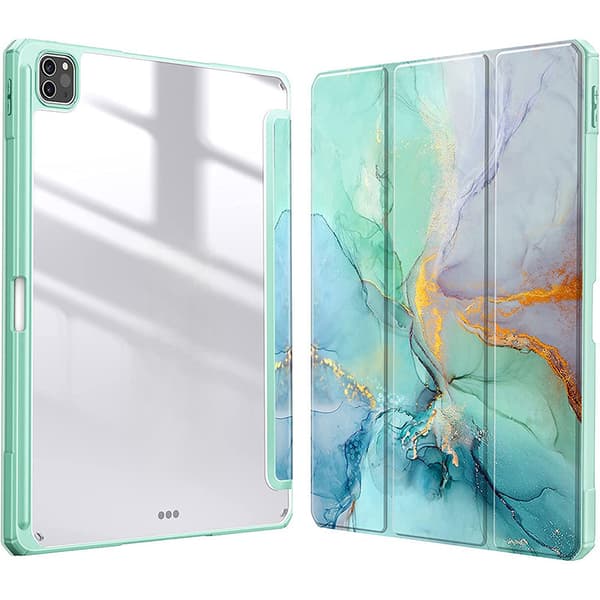 Etui til iPad 10. generasjon 10,9\" (2022) Green Marble