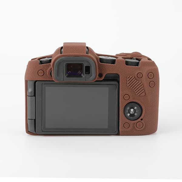 Etui til Canon EOS R8 Fallbeskyttelse Silikon kameraveske (brown)