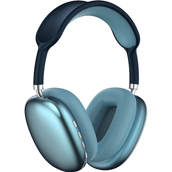 P9Pro Max Bluetooth-hörlurar med huvudmontering Blå