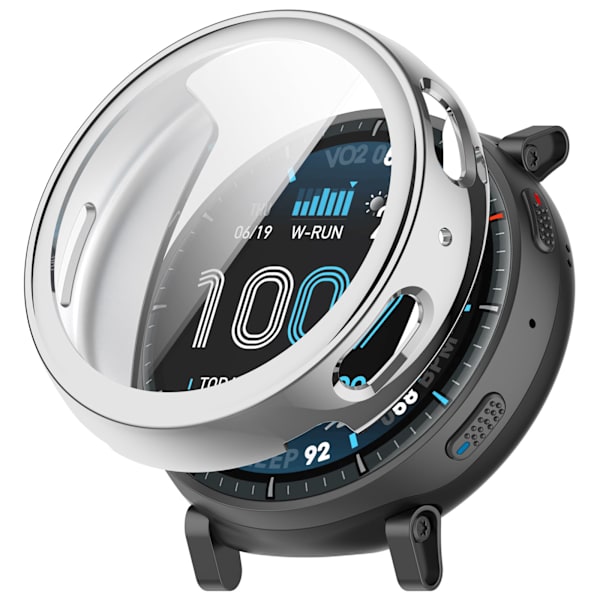 Beskyttelsesetui til Amazfit Active Max (sølv)