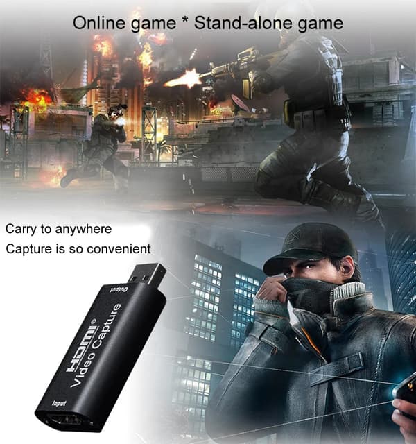 video capture card HDMI til USB