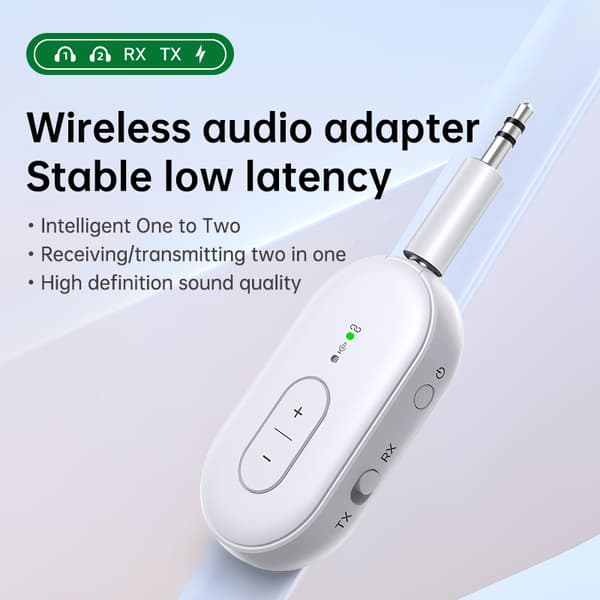 Bluetooth Transmitter Smart Bluetooth 5.4 Receiver Audio Adapter
