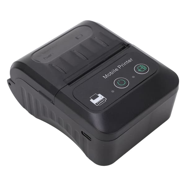 2 tommer trådløs mini termisk printer 58 mm bredde, USB-interface kvitteringsudskrivning til Android, iOS og Windows