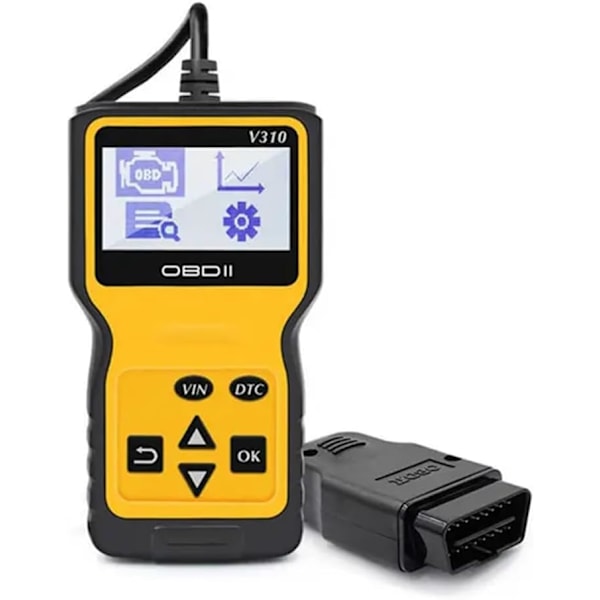V310 OBD2 Scanner Diagnostisk Kodläsare OBDII EOBD Läsningsverktyg för Alla OBD II Protokoll