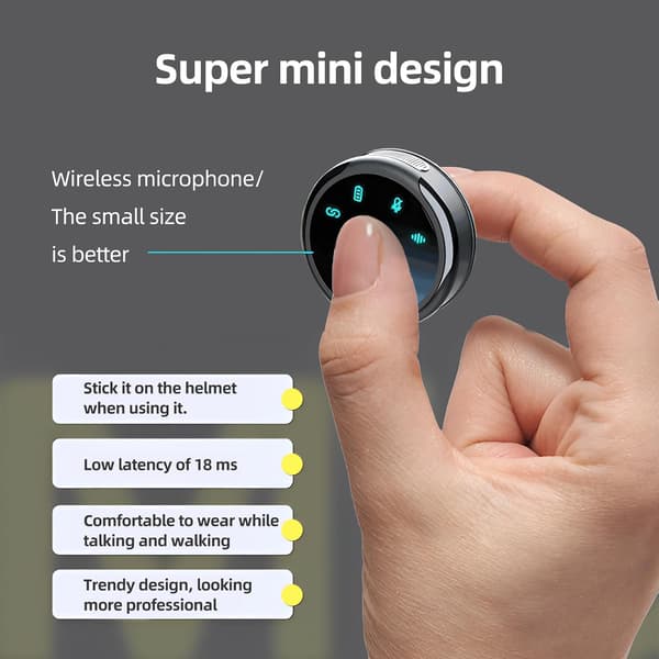 Lavalier Mikrofon Trådlös Magnetisk Brusreducering Plug And Play Kompatibel För Typ-C Gränssnitt Android (Rosa)