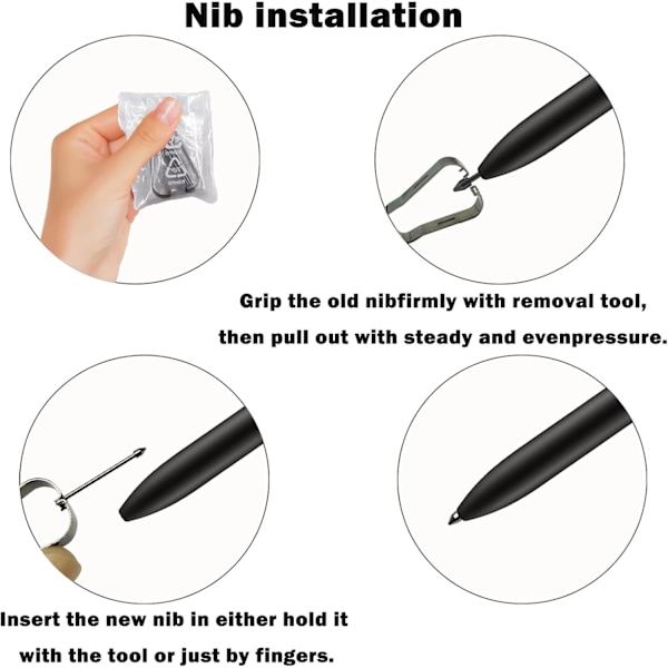 Metallstylus-spetsar för Samsung Galaxy Note 10/Note10 Plus/Note 20/Note 20 Ultra (guld)