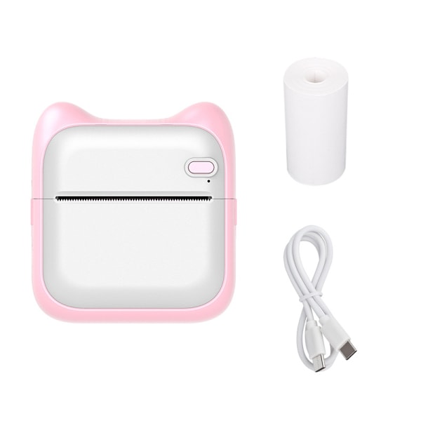 Bluetooth Termisk Skrivare Rosa