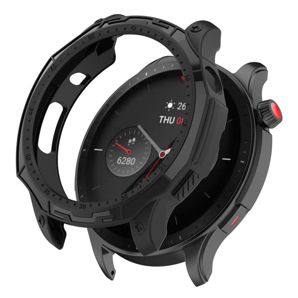 Beskyttelsesetui til Amazfit GTR4/GTR5 PRO (sort)