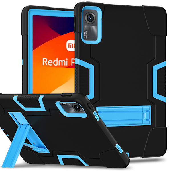 Etui til Xiaomi Redmi Pad Se 11-tommer (Sort-Blå)
