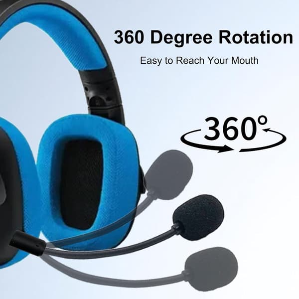 Korvaava mikrofoni Logitech G233 G433 - 3,5 mm liittimet