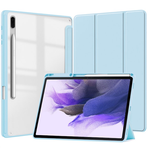 Fodral för Samsung Galaxy TAB S9 PLUS/S9 FE PLUS 12.4 2023 Akryl Tablet Skyddsfodral - blå