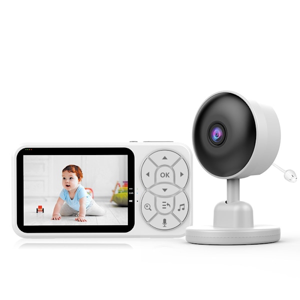 C4 Babyalarm 3,5 tommer HD Night Vision Tovejs intercom Overvågning