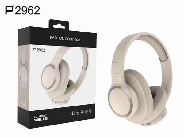 P2962 Hodetelefoner med Bluetooth, Khaki
