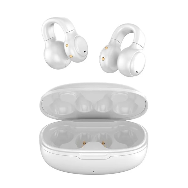 True Wireless Bluetooth Hörlurar M30 Tws Trådlösa Bluetooth Öronklämma Vit