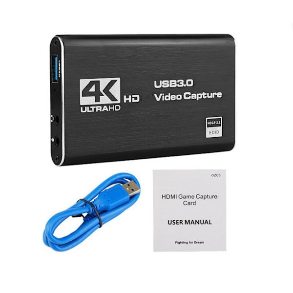 video capture card svart