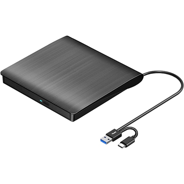 Ulkoinen CD DVD -asema USB 3.0 – Kannettava CD/DVD ROM -soitin/kirjoitin