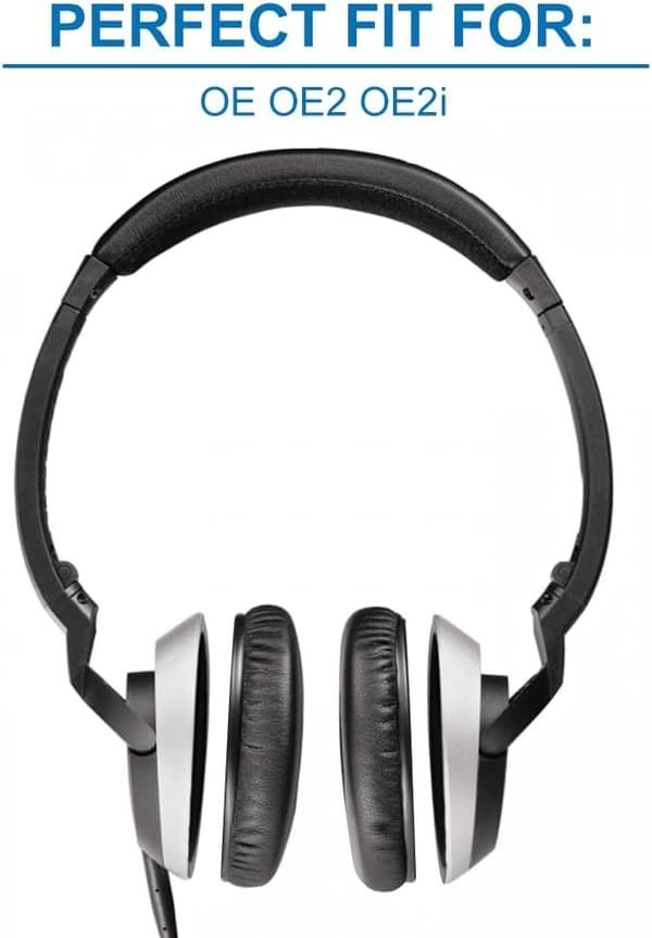 Ørepuder til BOSE OE2/OE2i 1 par (sort)