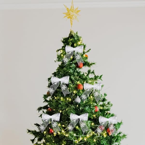 Julband för julklappsinslagning (blå-9,1m)