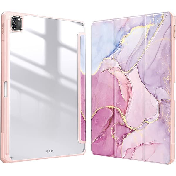 Kotelo iPad Air 5/4 10.9\" (2020/2022) Pink Marble