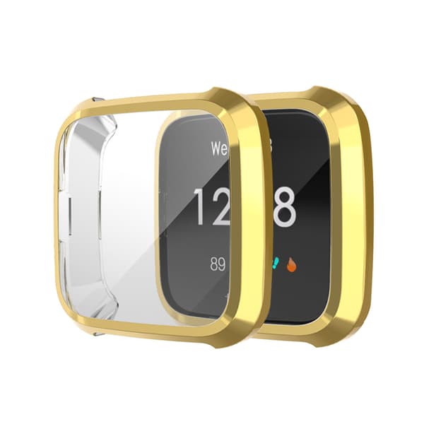 Beskyttelsesveske til Fitbit Versa Lite gull