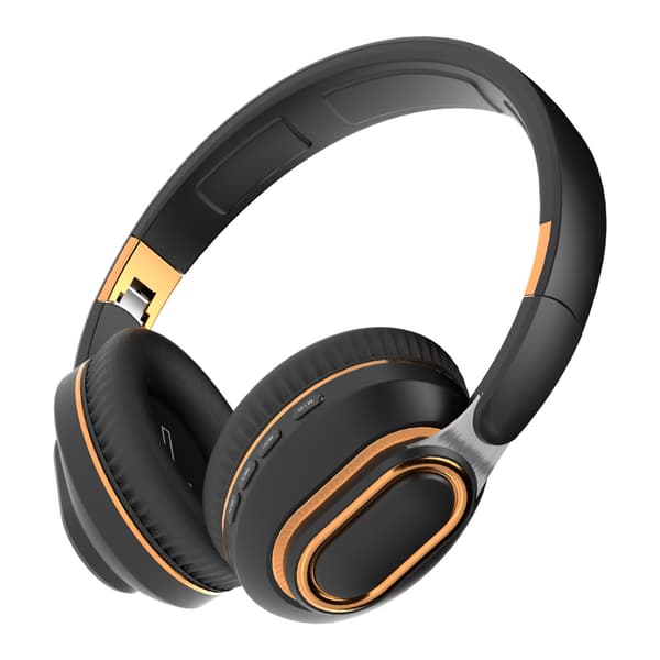 Bluetooth-øretelefoner, Over-ear hovedtelefoner, Hi-Fi stereolyd (sort)