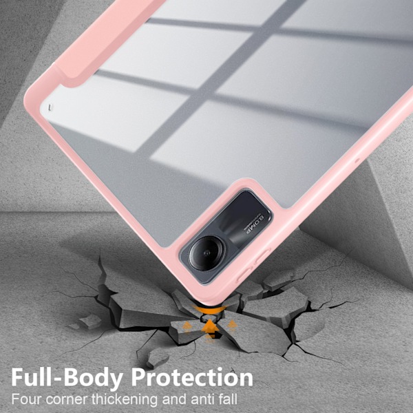 Skal för Xiaomi Redmi Pad Se 11 2023 akryl skyddsfodral (rosa)