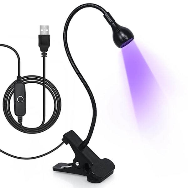 Negletørrer 3W UV tørremaskine Sort