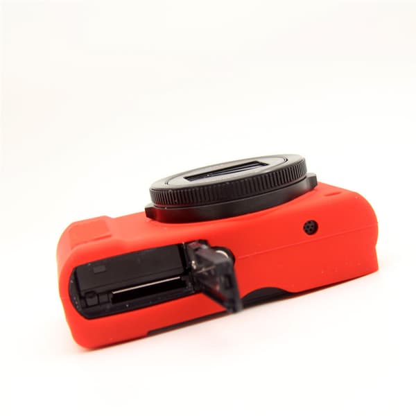 Etui til Panasonic LX10 Kamera silikoneetui (red)
