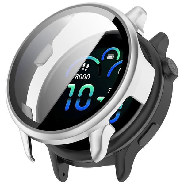 Kellon kuori Garmin Active6 näytönsuoja Himmeä hopea