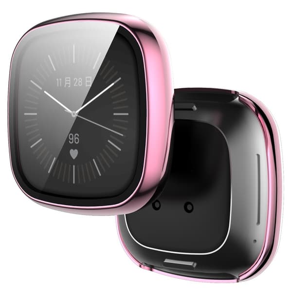 Beskyttelsesetui til Fitbit Versa 3 (pink)