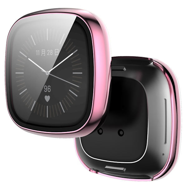 Skyddsfodral för Fitbit Versa 3 (rosa)
