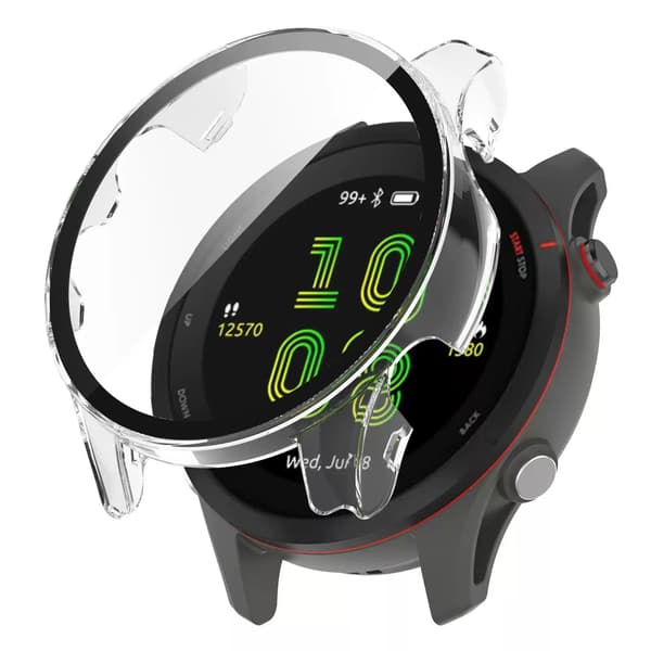 Suojakotelo Garmin Forerunner 265:lle (läpinäkyvä)