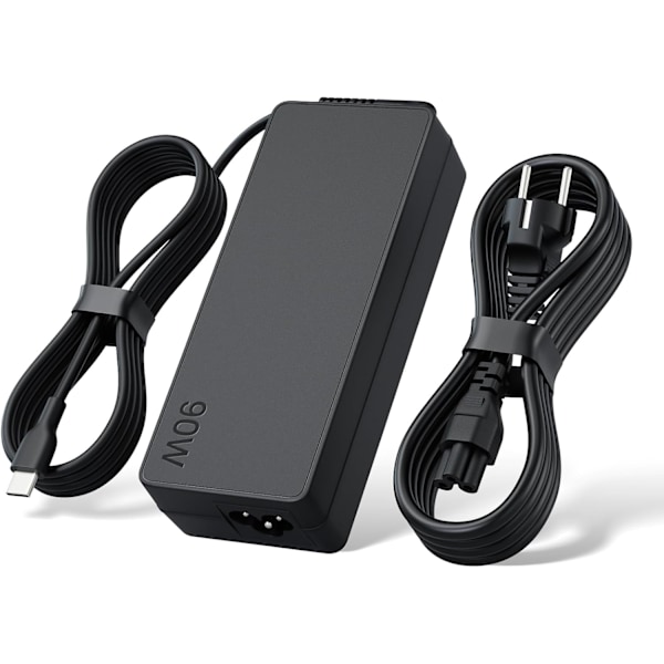 90W USB C Strömadapter för MacBook Pro Air 2018, HP, Dell, ASUS, Acer, Type-C Strömförsörjning
