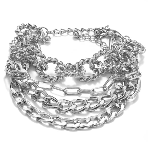 4 st armband, stapelbara, justerbara, presenter till kvinnor J8