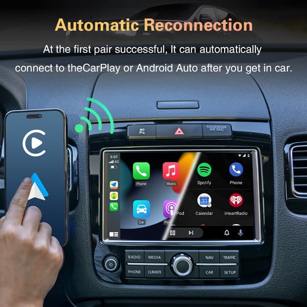Autolaatikko Carplay Android Auto Langallinen Langattomaksi Kaksi Yhdessä