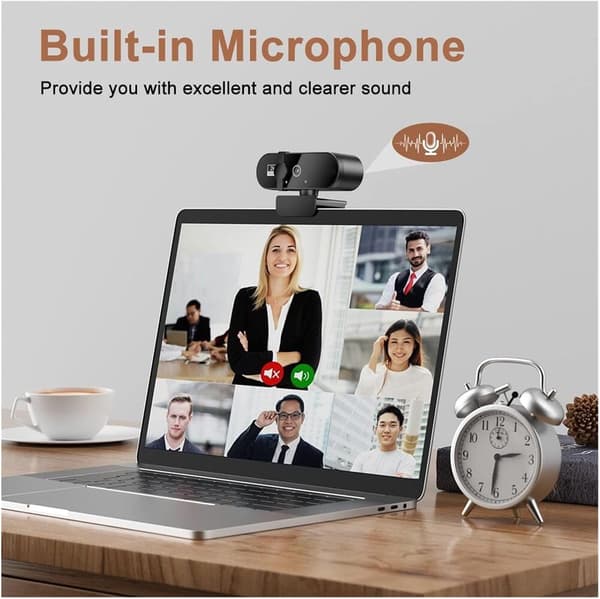 webbkamera 4K HD USB-kamera med mikrofon