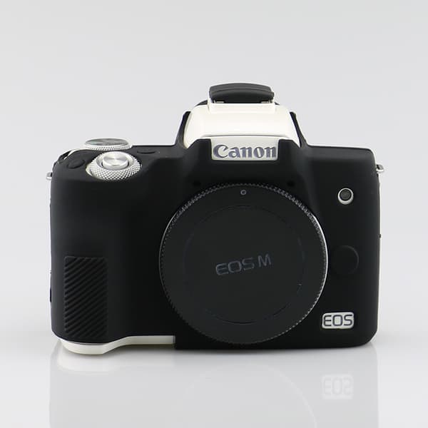 Etui til Canon EOS M50 Silikone kameraetui (black)