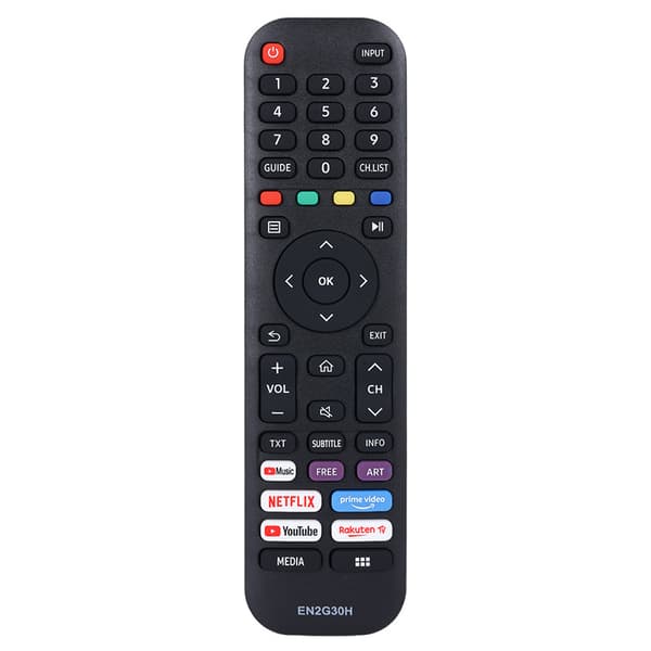 Ersättningsfjärrkontroll för Hisense TV EN2G30H